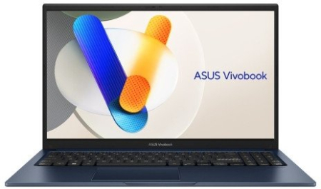 Laptopuri Office - Laptop ASUS Vivobook 15, 15.6" Full HD, Intel® Core™ i3 1315U pana la 4.5 GHz, 16 GB RAM DDR4, 512 GB SSD, Intel® UHD Graphics, Free Dos, Quiet Blue