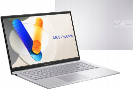 Laptop ASUS Vivobook 15, 15.6" Full HD, Intel® Core™ i3 1315U pana la 4.5 GHz, 16 GB RAM DDR4, 512 GB SSD, Intel® UHD Graphics, Windows 11 Home, Cool Silver [6]