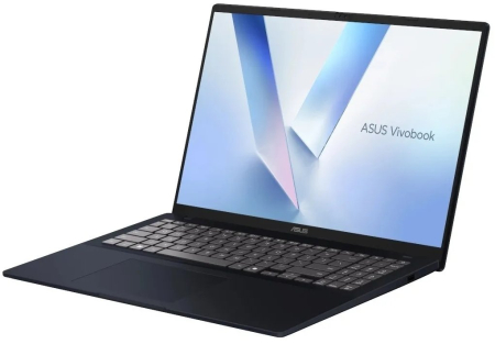 Laptop ASUS VivoBook 16, 16" WUXGA, AMD Ryzen™ AI 7 445 pana la 4.6 GHz, 16 GB RAM DDR5, 512 GB SSD, AMD Radeon, Windows 11 Home, Quiet Blue [2]