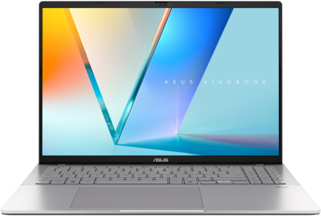 Laptopuri - Laptop ASUS Vivobook S16, 16" WUXGA, Intel® Core™ 5 210H pana la 4.8 GHz, 16 GB RAM DDR5, 512 GB SSD, Intel® UHD Graphics, Windows 11 Home, Cool Silver