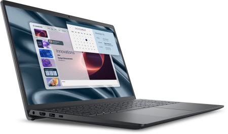 Laptop DELL, 15.6" Full HD, AMD Ryzen™ 5 7520U pana la 4.3 GHz, 8 GB RAM LPDDR5, 512 GB SSD, AMD Radeon, Windows 11 Pro, Carbon Black [1]
