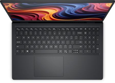 Laptop DELL DC15255, 15.6" Full HD, AMD Ryzen™ 5 7520U pana la 4.3 GHz, 8 GB RAM LPDDR5, 512 GB SSD, AMD Radeon 610M, Windows 11 Pro, Carbon Black [3]