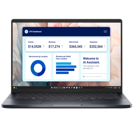Laptopuri Portabile și Ultrabook-uri - Laptop Dell Pro 14, 14" Full HD+, Intel® Core™ Ultra 5 236V pana la 4.7 GHz, 16 GB RAM LPDDR5x, 512 GB SSD, Intel Arc Graphics, Windows 11 Pro, Grey