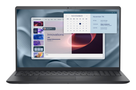 Laptopuri - Laptop DELL Pro 15 Essential, 15.6" Full HD, Intel® Core™ i7 1355U pana la 5 GHz, 16 GB RAM DDR5 4400 MT/s, 512 GB SSD, Intel® UHD Graphics, Windows 11 Pro, Carbon Black