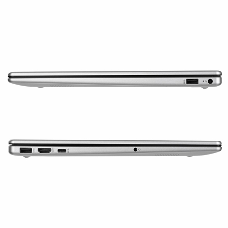 Laptop HP 15, 15.6" Full HD, AMD Ryzen™ 3 5425U pana la 4.1 GHz, 8 GB RAM DDR4, 256 GB SSD, AMD Radeon, Windows 11 Home, Natural Silver [4]