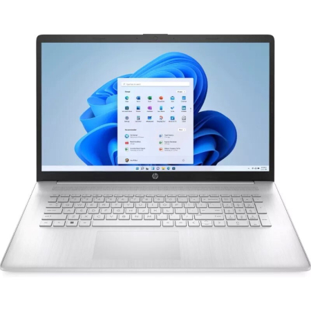 Laptopuri - Laptop HP 17, 17.3" Full HD, AMD Ryzen™ 5 7520U pana la 4.3 GHz, 8 GB RAM DDR4, 512 GB SSD, AMD Radeon Graphics, Windows 11 Pro, Natural Silver