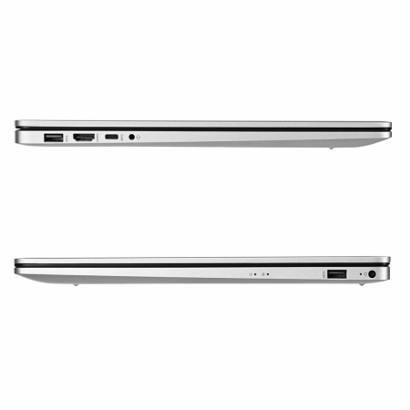 Laptop HP 17, 17.3" Full HD, AMD Ryzen™ 5 7520U pana la 4.3 GHz, 8 GB RAM DDR5, 512 GB SSD, AMD Radeon, Windows 11 Home, Natural Silver [4]