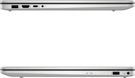 Laptop HP 17, 17.3" Full HD, Intel® Core™ 5 120U pana la 5 GHz, 32 GB RAM DDR4, 1 TB SSD, Intel Graphics, Windows 11 Home, Natural Silver [3]