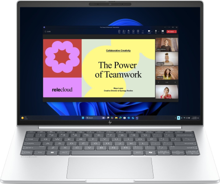 Laptopuri Portabile și Ultrabook-uri - Laptop HP EliteBook 8 G1i, 14" WUXGA, Intel® Core™ Ultra 7 255U pana la 5.2 GHz, 32 GB RAM DDR5 5600, 512 GB SSD, Intel® Graphics, Windows 11 Pro, Glacier Silver