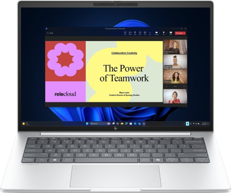 Laptopuri Portabile și Ultrabook-uri - Laptop HP EliteBook 8 G1i, 14" WUXGA, Intel® Core™ Ultra 7 258V pana la 4.8 GHz, 32 GB RAM LPDDR5x 8533, 512 GB SSD, Intel® Arc Graphics, Windows 11 Pro, Glacier Silver