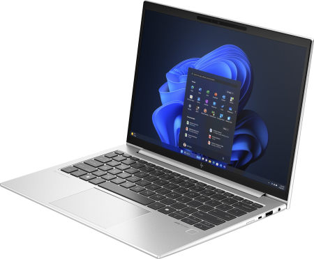 Laptop HP EliteBook 835 G11, 13.3" WUXGA, AMD Ryzen™ 5 8540U pana la 4.9 GHz, 16 GB RAM LPDDR5x, 512 GB SSD, AMD Radeon Graphics, Windows 11 Pro, Pike Silver [1]