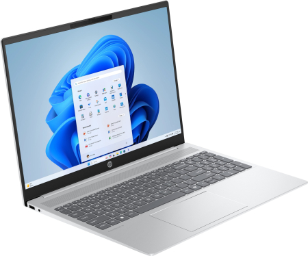 Laptop HP OmniBook 5 16, 16" 2K, Intel® Core™ Ultra 5 225U pana la 4.8 GHz, 16 GB RAM LPDDR5x 7467, 512 GB SSD, Intel Graphics, Windows 11 Home, Glacier Silver [1]