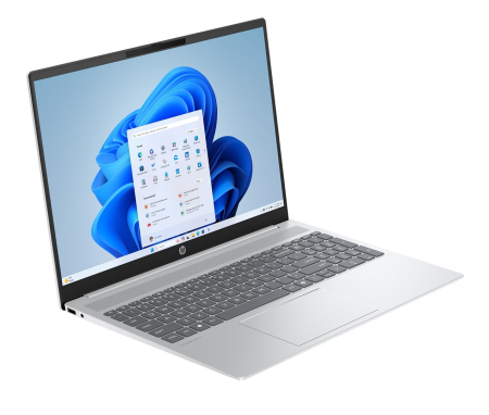 Laptop HP OmniBook 5, 16" 2K, Intel® Core™ Ultra 5 225U pana la 4.8 GHz, 16 GB RAM LPDDR5x 7467, 512 GB SSD, Intel® Graphics, Windows 11 Home, Glacier Silver [1]