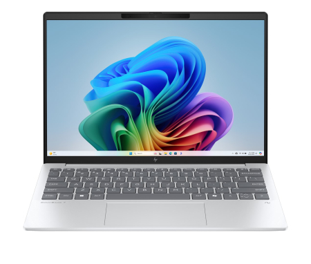 Laptopuri - Laptop HP OmniBook 7, 13.3" WQXGA, AMD Ryzen™ AI 5 340 pana la 4.8 GHz, 16 GB RAM LPDDR5x 7500, 512 GB SSD, AMD Radeon Graphics, Windows 11 Home, Glacier Silver