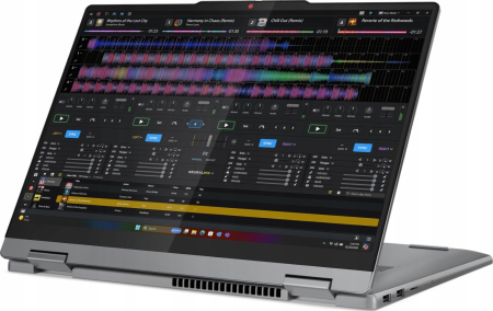 Laptop Lenovo IdeaPad 5 Hybrid (2-in-1), 14" WUXGA Touchscreen, Qualcomm Snapdragon X Plus X1P-42-100 pana la 3.4 GHz, 16 GB RAM LPDDR5x 8448, 512 GB SSD, Qualcomm Adreno, Windows 11 Home, Luna Grey [5]