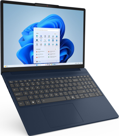 Laptop Lenovo IdeaPad Slim 3, 15.3" WUXGA, AMD Ryzen™ 5 7535HS pana la 4.55 GHz, 16 GB RAM DDR5 4800, 512 GB SSD, AMD Radeon 660M, Windows 11 Home, Cosmic Blue [2]