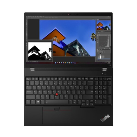 Laptop Lenovo L15 G4, 15.6" Full HD, Intel® Core™ i3 1315U pana la 4.5 GHz, 16 GB RAM DDR4, 256 GB SSD, Intel® UHD Graphics, Windows 11 Pro, Thunder Black [5]