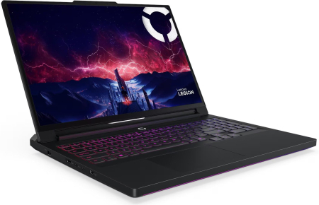 Laptopuri pentru Editare Video - Laptop Lenovo Legion Pro 7, 16" WQXGA, AMD Ryzen™ 9 9955HX3D pana la 5.4 GHz, 64 GB RAM DDR5 6400, 2 TB SSD, NVIDIA® GeForce® RTX 5080 16 GB, Windows 11 Pro, Eclipse Black