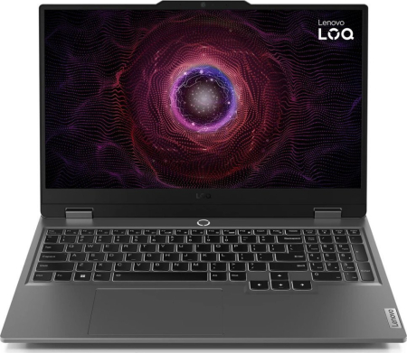 Laptopuri - Laptop Lenovo LOQ, 15.6" Full HD, AMD Ryzen™ 5 7235HS pana la 4.2 GHz, 16 GB RAM DDR5 4800, 512 GB SSD, NVIDIA® GeForce® RTX 4050 6 GB, Free Dos, Luna Grey