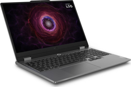 Laptop Lenovo LOQ, 15.6" Full HD, AMD Ryzen™ 5 7235HS pana la 4.2 GHz, 16 GB RAM DDR5 4800, 512 GB SSD, NVIDIA® GeForce® RTX 4050 6 GB, Free Dos, Luna Grey [2]