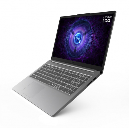 Laptop Lenovo LOQ, 15.6" Full HD, Intel® Core™ i5 12450HX pana la 4.4 GHz, 16 GB RAM DDR5 4800, 512 GB SSD, NVIDIA® GeForce® RTX 2050 4 GB, Free Dos, Luna Grey [3]