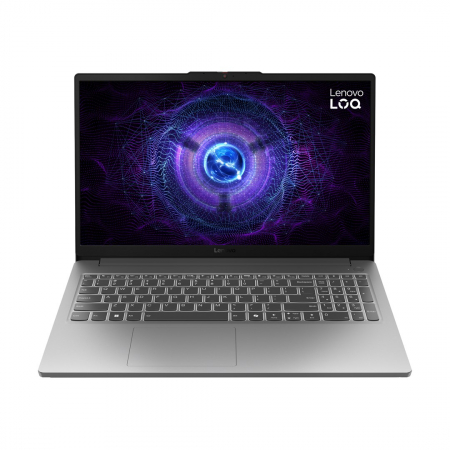 Laptopuri de Gaming - Laptop Lenovo LOQ, 15.6" Full HD, Intel® Core™ i5 12450HX pana la 4.4 GHz, 16 GB RAM DDR5 4800, 512 GB SSD, NVIDIA® GeForce® RTX 2050 4 GB, Free Dos, Luna Grey