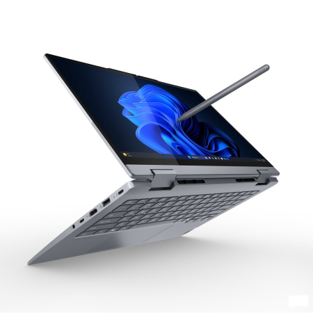 Laptop Lenovo ThinkBook 14, 14" WUXGA Touchscreen, Intel® Core™ Ultra 5 225U pana la 4.8 GHz, 16 GB RAM DDR5 5600, 512 GB SSD, Intel® Graphics, Windows 11 Pro, Luna Grey [4]