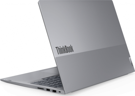 Laptop Lenovo ThinkBook 16 G7 ARP, 16" WUXGA, AMD Ryzen™ 7 7735HS pana la 4.75 GHz, 16 GB RAM DDR5 4800, 1 TB SSD, AMD Radeon 680M, Windows 11 Pro, Arctic Grey [6]
