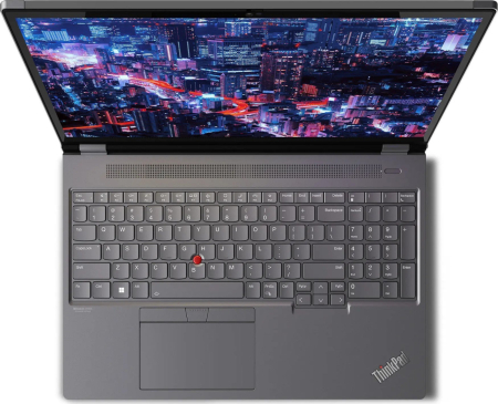 Laptop Lenovo ThinkPad P16 G2, 16" WQXGA, Intel® Core™ i7 14700HX pana la 5.5 GHz, 64 GB RAM DDR5 5600, 1 TB SSD, NVIDIA® RTX 2000 Ada 8 GB, Windows 11 Pro, Grey [3]