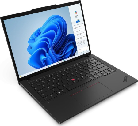 Laptop Lenovo ThinkPad T14 G5, 14" WUXGA, Intel® Core™ Ultra 7 155U pana la 4.8 GHz, 16 GB RAM DDR5 5600, 512 GB SSD, Intel Graphics, Windows 11 Pro, Black [1]