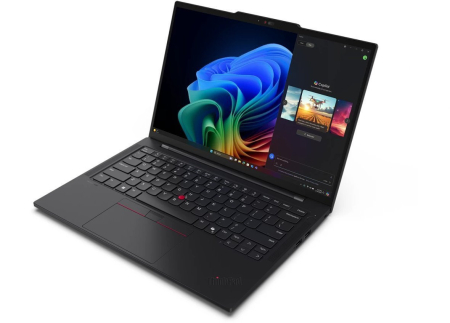 Laptop Lenovo ThinkPad T14s G6, 14" WUXGA Touchscreen, Qualcomm Snapdragon X Elite X1E-78-100 pana la 3.4 GHz, 32 GB RAM LPDDR5x 8448, 1 TB SSD, Qualcomm Adreno GPU, Windows 11 Pro, Black [2]