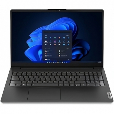 Laptopuri Accesibile - Laptop Lenovo V15, 15.6" Full HD, Intel® Core™ i3 1315U pana la 4.5 GHz, 8 GB RAM DDR4 3200, 256 GB SSD, Intel® UHD Graphics, Free Dos, Business Black