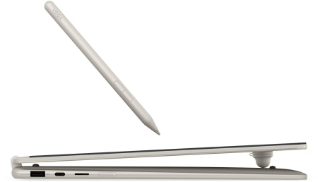 Laptop Lenovo Yoga 7, 16" WUXGA Touchscreen, AMD Ryzen™ AI 7 445 pana la 4.6 GHz, 16 GB RAM LPDDR5x 8000, 512 GB SSD, AMD Radeon, Windows 11 Home, Seashell [9]