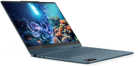 Laptop Lenovo Yoga 7 Hybrid (2-in-1), 14" WUXGA Touchscreen, AMD Ryzen™ AI 5 340 pana la 4.8 GHz, 16 GB RAM LPDDR5 6400, 512 GB SSD, AMD Radeon 840M, Windows 11 Home, Tidal Teal [7]