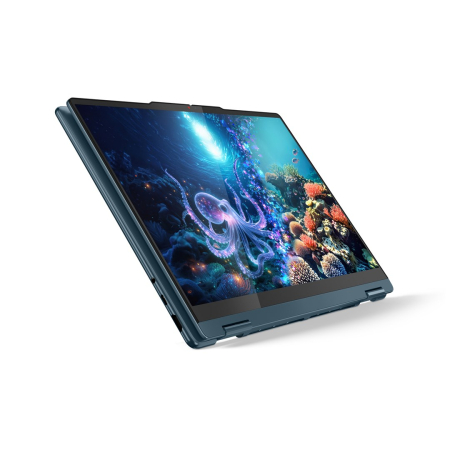 Laptop Lenovo Yoga 7 Hybrid (2-in-1), 14" WUXGA Touchscreen, AMD Ryzen™ AI 5 340 pana la 4.8 GHz, 16 GB RAM LPDDR5x, 512 GB SSD, AMD Radeon 840M, Windows 11 Home, Tidal Teal [2]
