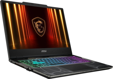 Laptop MSI Cyborg 15, 15.6" Full HD, Intel® Core™ i5 13420H pana la 4.6 GHz, 16 GB RAM DDR5 5600, 512 GB SSD, NVIDIA® GeForce® RTX 5050 8 GB, Free Dos, Black [1]