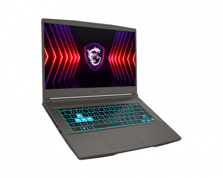 Laptop MSI Thin A15, 15.6" Full HD, AMD Ryzen™ 7 7735HS pana la 4.75 GHz, 16 GB RAM DDR5 4800, 512 GB SSD, NVIDIA® GeForce® RTX 4060 8 GB, Free Dos, Cosmos Gray [1]
