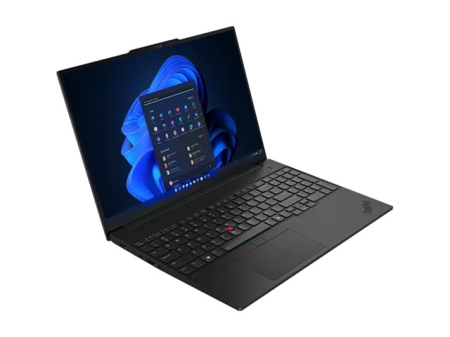 Laptop ThinkPad E16 G3, 16" WUXGA, Intel® Core™ 5 225U pana la 4.8 GHz, 16 GB RAM DDR5 5600, 512 GB SSD, Intel Graphics, Free Dos, Black [1]
