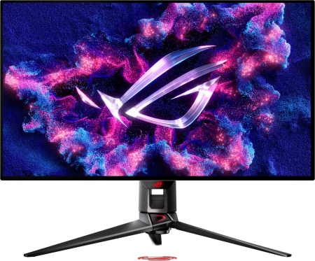 Monitoare - Monitor Gaming ASUS ROG Swift, 31.5" 4K 3840 x 2160, WOLED, 0.03 ms, 240 Hz, Negru