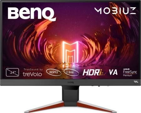 Monitoare - Monitor Gaming BenQ EX240N, 23.8" Full HD 1920 x 1080, VA, 4 ms, 165 Hz, Black