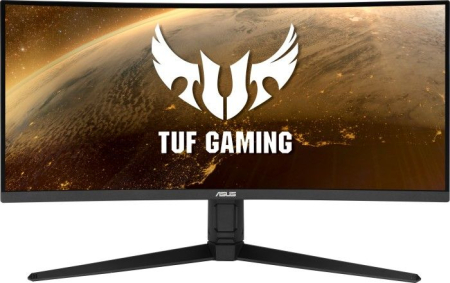 Monitoare - Monitor Gaming Curbat ASUS TUF Gaming, 34" WQHD 3440 x 1440, VA, 1 ms, 165 Hz, Black