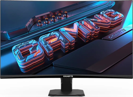 Monitoare - Monitor Gaming Curbat Gigabyte GS27FC, 27" Full HD 1920 x 1080, 1 ms, 180 Hz, VA, Black
