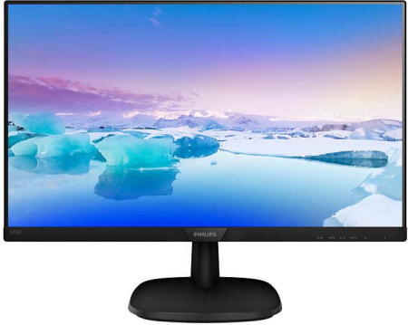 Monitoare - Monitor Philips V Line, 23.8" Full HD 1920 x 1080, 4 ms, LED, 60 Hz, Black