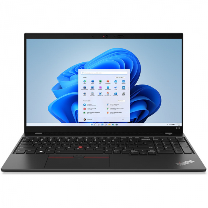 Laptop Lenovo ThinkPad L15 Gen 4, Intel Core i7-1355U, 15.6inch, RAM 32GB, SSD 1TB, Intel Iris Xe Graphics, Windows 11 Pro, Thunder Black [1]