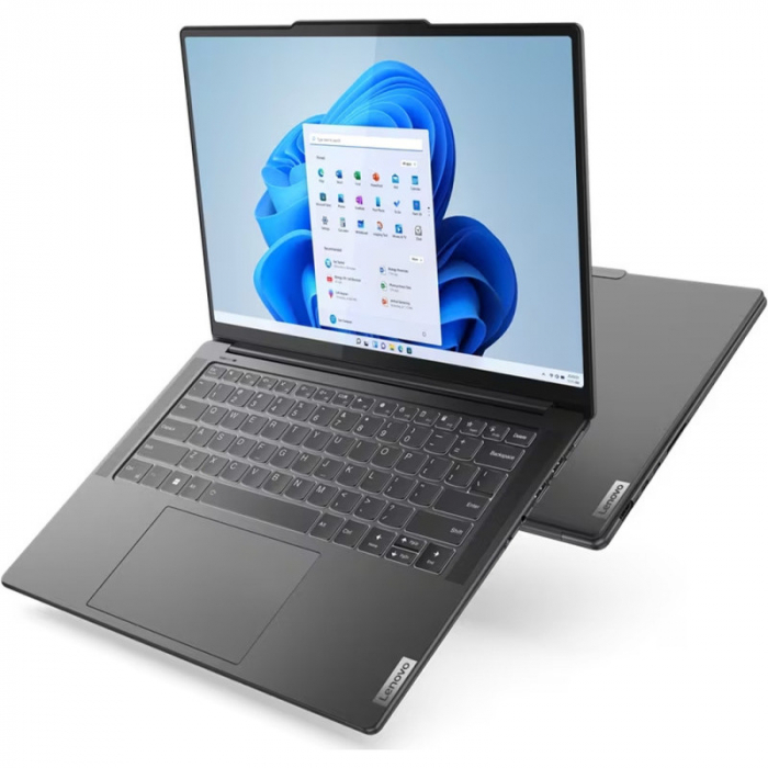 Laptop Lenovo Yoga Pro 9 14IRP8 MiniLED, Intel Core i9-13905H, 14.5inch Touch, RAM 64GB, SSD 1TB, nVidia GeForce RTX 4070 8GB, Windows 11, Storm Grey [10]