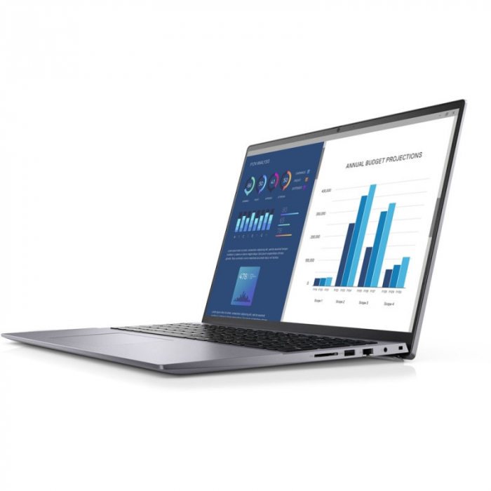 Laptop Dell Vostro 5630, Intel Core i5-1360P, 16inch, RAM 16GB, SSD 512GB, nVidia GeForce RTX 2050 4GB, Windows 11 Pro, Titan Gray [10]
