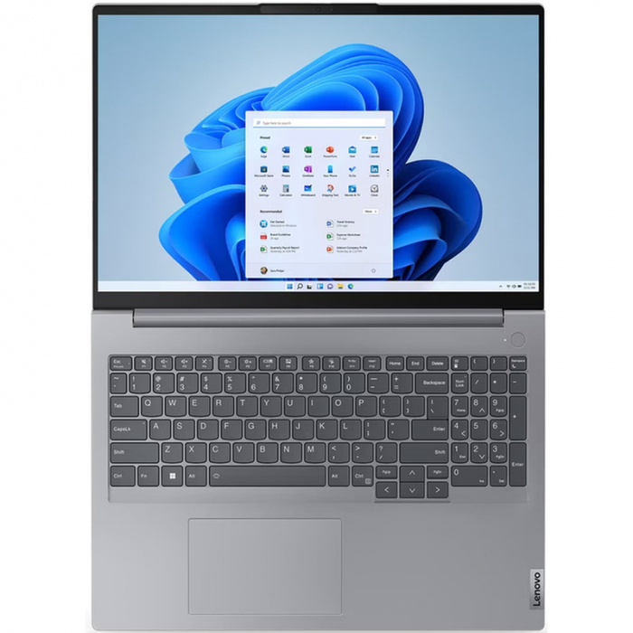 Laptop Lenovo ThinkBook 16 G6 ABP, AMD Ryzen 7 7730U, 16inch, RAM 16GB, SSD 512GB, AMD Radeon Graphics, No OS, Arctic Grey [3]