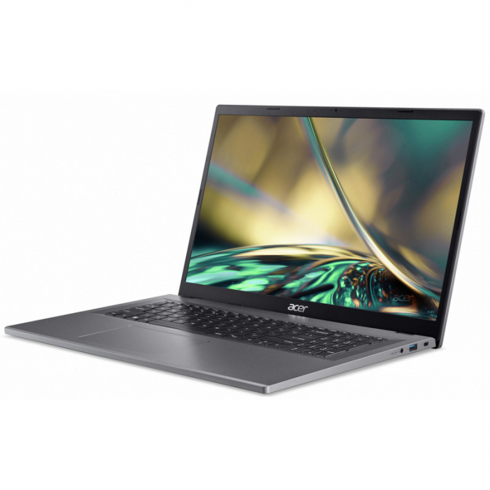 Laptop Acer Aspire 3 A317-55P, Intel Core i3-N305, 17.3inch, RAM 16GB, SSD 512GB, Intel UHD Graphics, No OS, Steel Grey [7]