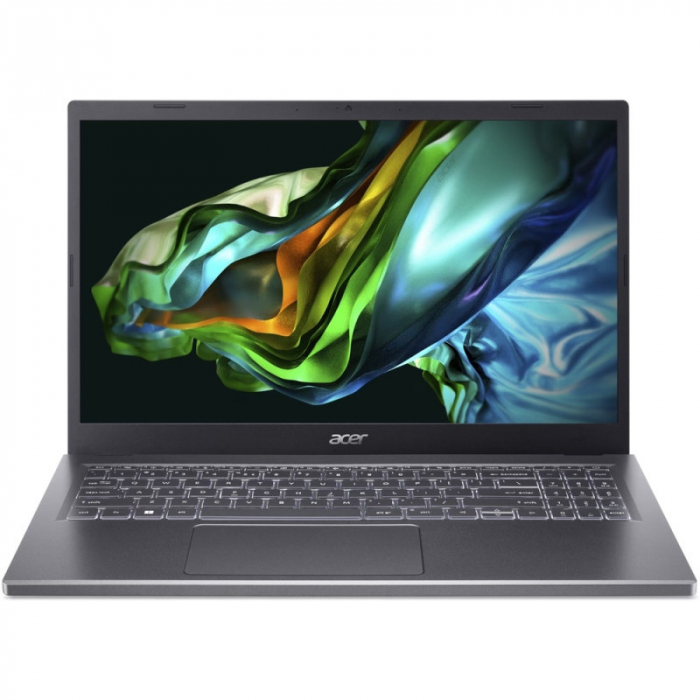 Laptop Acer Aspire 5 A515-58M, Intel Core i5-1335U, 15.6inch, RAM 16GB, SSD 512GB, Intel Iris Xe Graphics, No OS, Steel Grey [1]