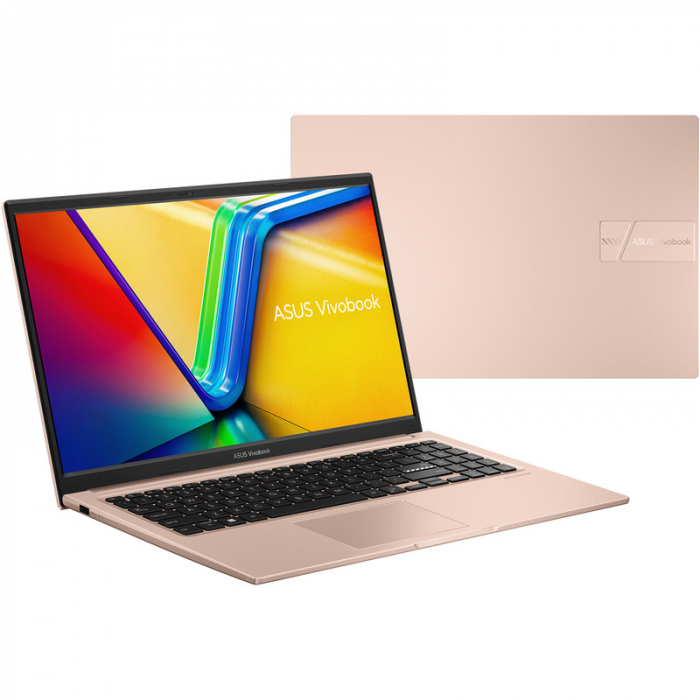 Laptop ASUS VivoBook 15 X1504ZA-BQ291, Intel Core i3-1215U, 15.6inch, RAM 8GB, SSD 512GB, Intel UHD Graphics, No OS, Terra Cotta [2]